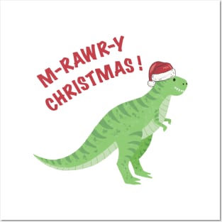 M-RAWR-Y Christmas! Posters and Art